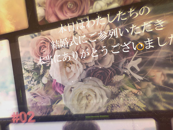 オープニングムービー　プレ花嫁