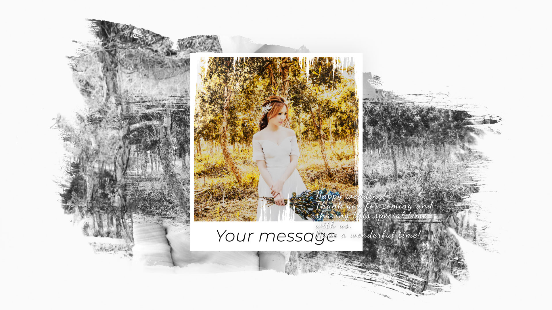 結婚式　動画　プレ花嫁