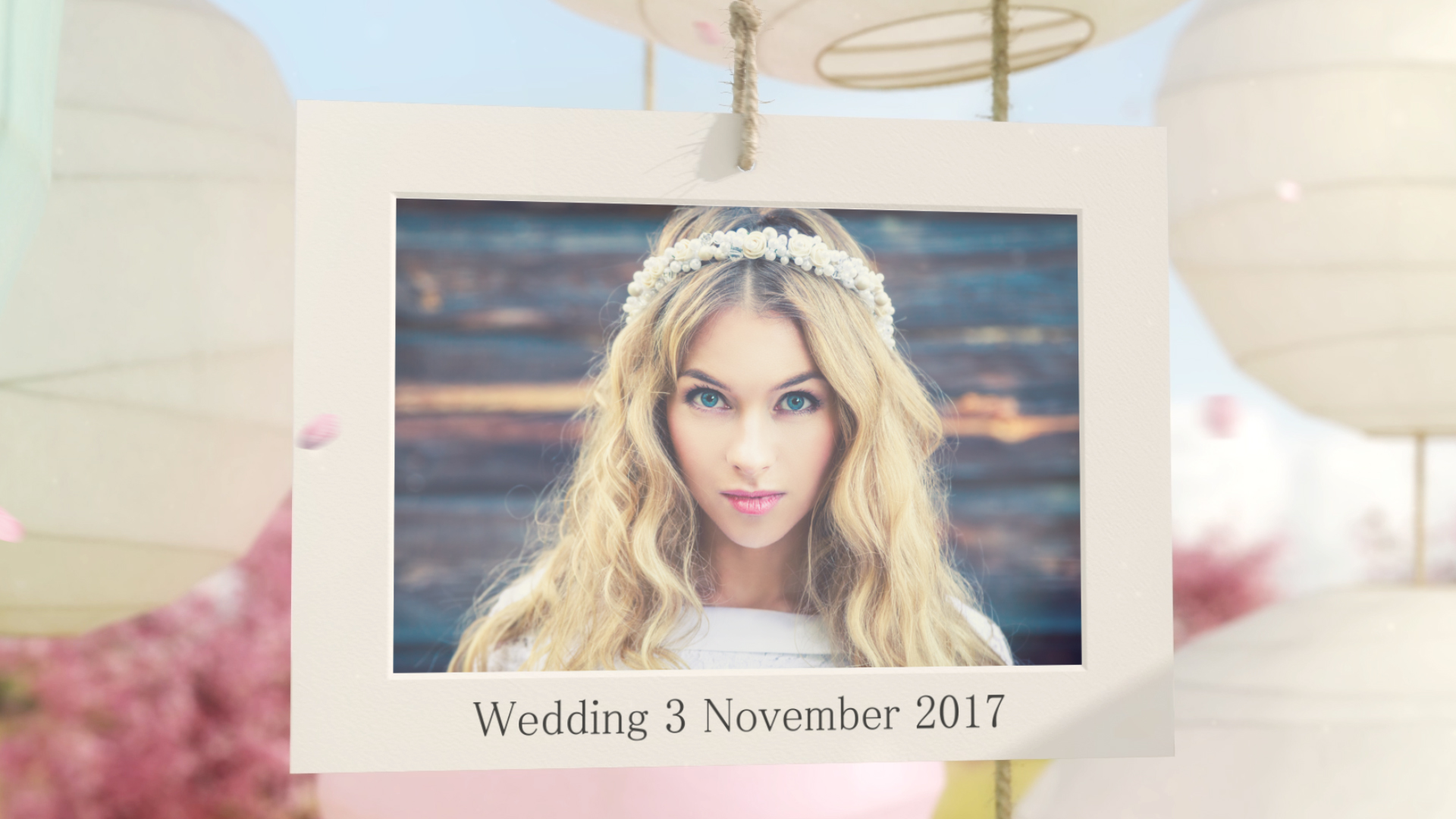 結婚式　動画　プレ花嫁